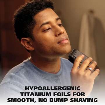 Wahl Bump-Free Foil Shaver for Smooth, Close Shaving