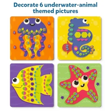 Skillmatics Fun with Foam Underwater Animals Art Activity