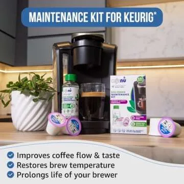 Keurig Descaling Solution & Cleaning Pods for Better Coffee