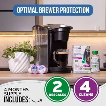 Keurig Descaling Solution & Cleaning Pods for Better Coffee