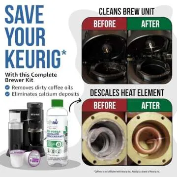 Keurig Descaling Solution & Cleaning Pods for Better Coffee