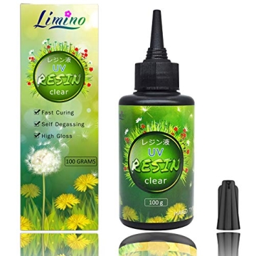 Transform Your Creations with UV Resin - 100g Crystal Clear Ultraviolet Curing Epoxy Resin for DIY P...