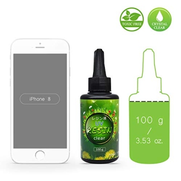 Craft Stunning Projects with UV Resin - 100g Crystal Clear Epoxy