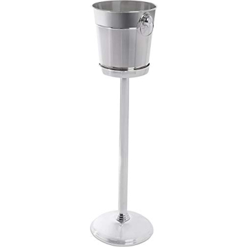 Stainless Steel Champagne Bucket with Stand for Parties