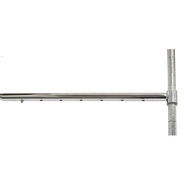 Simple Houseware Adjustable Closet Rod for Smart Storage Solutions