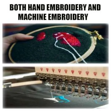 Black Cut Away Embroidery Stabilizer Backing (10 in x 50 yd Roll), Seneme Stabilizer for Embroidery Medium Weight 2.5oz Cutaway Embroidery Stabilizers for Machine Embroidery Stabilizer and Hand Sewing