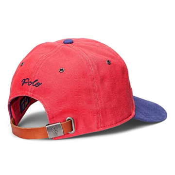 Polo Ralph Lauren Baseball Cap Adjustable Starboard Red