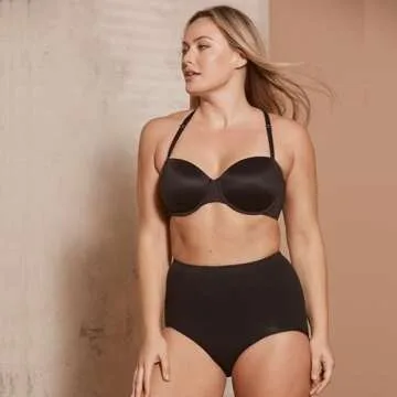 Bali womens Seamless Ultra Firm Control Fajas 2-pack Dfx245 shapewear briefs, Black/Black, XX-Large US