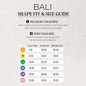 Bali womens Seamless Ultra Firm Control Fajas 2-pack Dfx245 shapewear briefs, Black/Black, XX-Large US