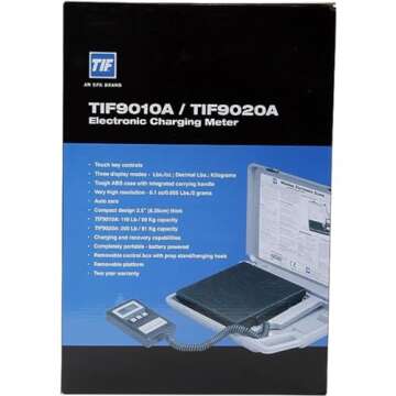 Robinair TIF9010A Slimline Refrigerant Electronic Charging/Recover Scale