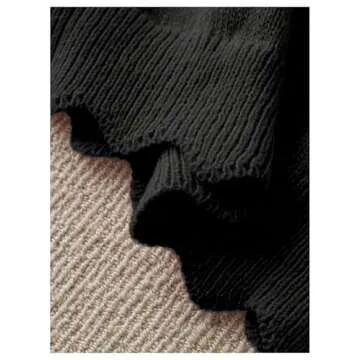 RoseSeek Plus Size Bowknot Sweater for Stylish Women