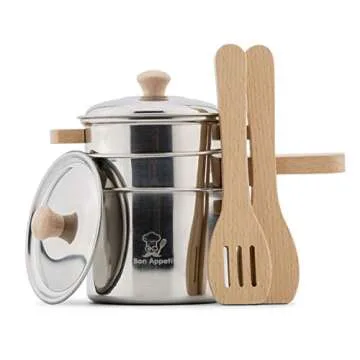 Exciting New Classic Toys Metal Pan Set for Kids Cooking Fun