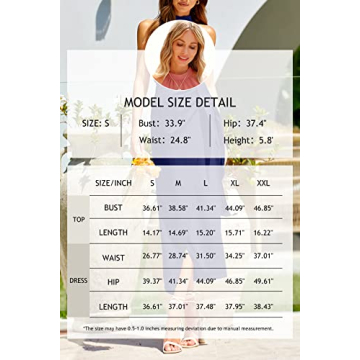 CFLONGE Women's Halter Crop Top & Maxi Skirt Summer Outfit