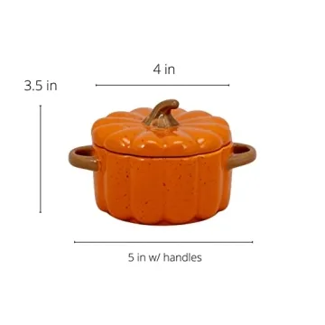 Charming 10 Strawberry Street Pumpkin Mini Tureens