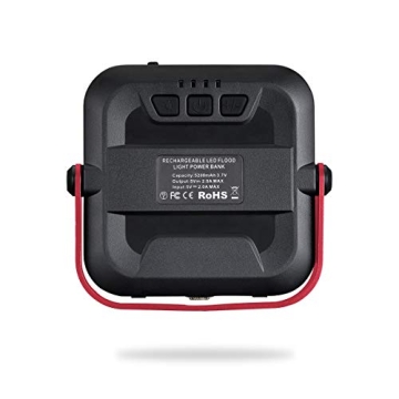 Portable LED Work Light - 1000 Lumens Camping Lamp