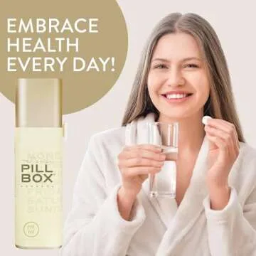 Mimi Medcessories Pretty Pill Box - Stylish Pill Organizer Set