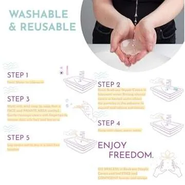 Boob-eez Headlight Hiders Thin Reusable Silicone Nipple Pasties (Nude)