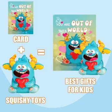 Unique Monster Squishy Toys Set for Valentine's Day