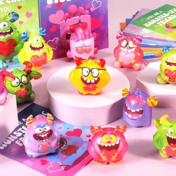 Unique Monster Squishy Toys Set for Valentine's Day