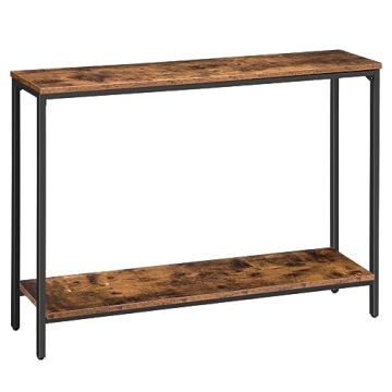 Stunning HOOBRO 47.2" Narrow Console Table - Stylish & Practical!