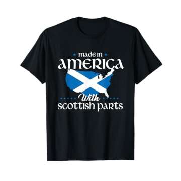 Proud Scottish Heritage T-Shirt - Perfect for Celebrations