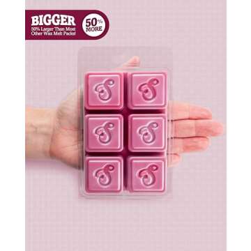 Shortie's Candle Company Apple Wax Melts Variety Pack - Apple Harvest, Caramel Apple, Apple Afternoo...