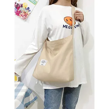 Covelin Women's Retro Canvas Shoulder Bag for Style