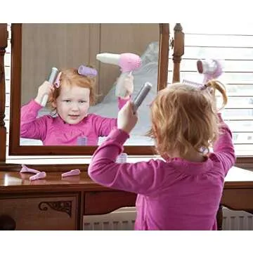 Interactive Casdon Hair Dryer Toy for Safe Fun