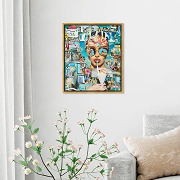 Oliver Gal Fashion Glam Wall Art 'Summer Shores' Decor