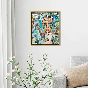 Oliver Gal Fashion Glam Wall Art 'Summer Shores' Decor