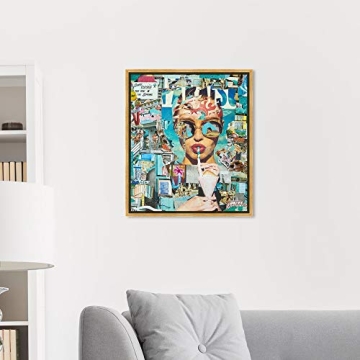 Oliver Gal Fashion Glam Wall Art 'Summer Shores' Decor