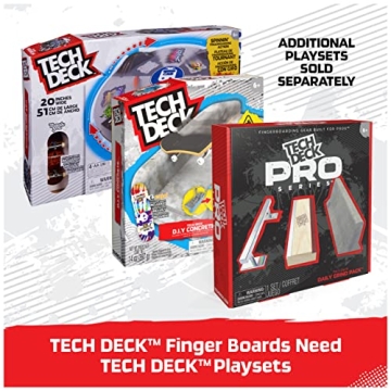 Tech Deck Ultra DLX 4-Pack Customizable Mini Skateboards