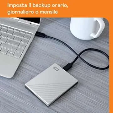 WD 2TB My Passport Ultra: Stylish Portable External Drive
