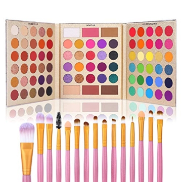 Affordable 86 Colors Eyeshadow Palette & Brush Set