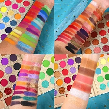 Affordable 86 Colors Eyeshadow Palette & Brush Set