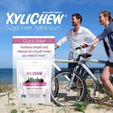 Xylichew Licorice Gum - Sugar Free and Natural Options