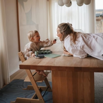 Stylish mushie Long Sleeve Baby Bib - Mess Free & Waterproof