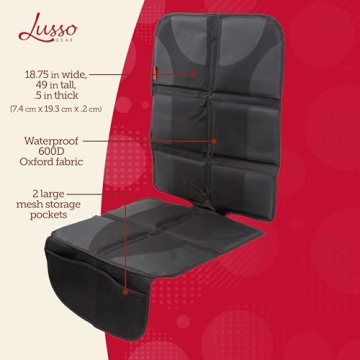 Lusso Gear Car Seat Protector for Ultimate Car Care