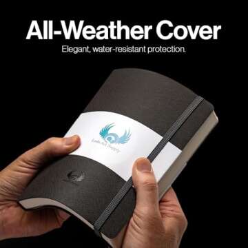 A5 Sketchbook, Lay Flat Softcover Sketch Book for Everyone, Ideal for Ink, Water Color, Pen, Pencils, 160 Tear Resistant Pages, Size: Medium, Leda Art Supply