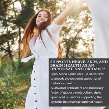 LivOn Lypo-Spheric R-Alpha Lipoic Acid - 30 Packets