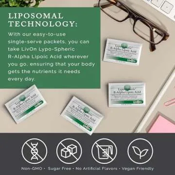 LivOn Lypo-Spheric R-Alpha Lipoic Acid - 30 Packets