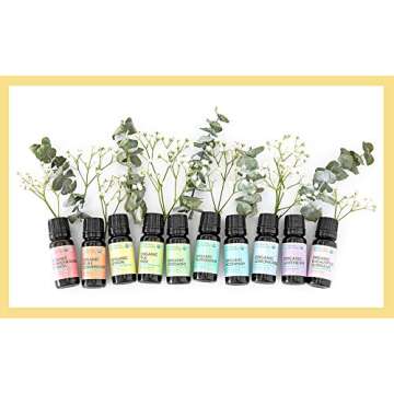 Bloomy Essentials Organic Tea Tree Essential Oil 10 mL - USDA Certified Organic - Hair, Skin, Toenail Fungus, and Acne - 100% Pure