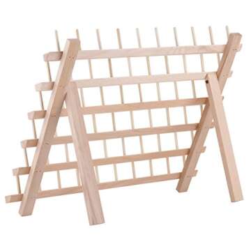 60-Spool Thread Rack and Organizer,Quilting Thread Holder Designed to Hold Bobbins,Organize Thread,A Very Nice Thread Spool Stand