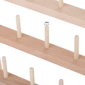 60-Spool Thread Rack and Organizer,Quilting Thread Holder Designed to Hold Bobbins,Organize Thread,A Very Nice Thread Spool Stand