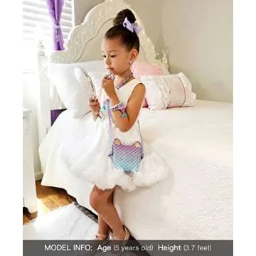 mibasies Toodler Girl Toys Gifts for 2 3 4 5 6 7 8 Years Old Girls Birthday,Valentines Gifts for Kids Priness Toys Dress Up Jewelry Pretend Play