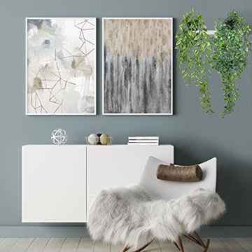 Artificial Hanging Plants 3 Pack - Lifelike Decor