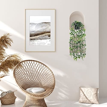 Artificial Hanging Plants 3 Pack - Lifelike Decor