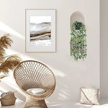 Artificial Hanging Plants 3 Pack - Lifelike Decor