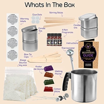 CraftZee Candle Making Kit for Beginners and Adults