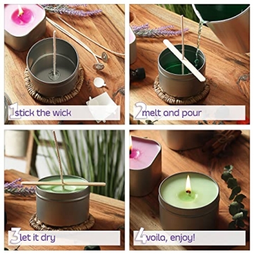 CraftZee Candle Making Kit for Beginners and Adults
